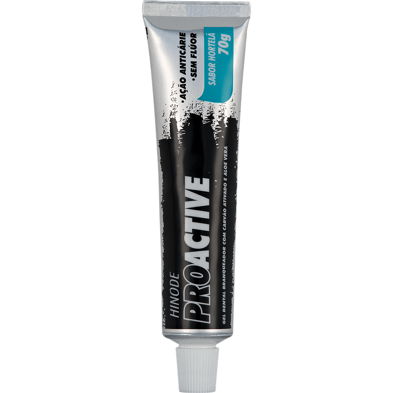 Gel Dental con Carbón Activado y Aloe Vera Proactive 70g