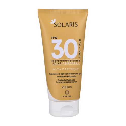 Solaris Protector Solar Corporal UVA y UVB SPF 30 200ml