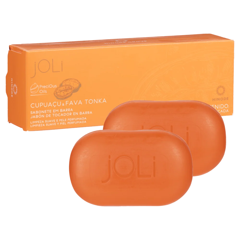 Joli Jabón en Barra Cupuaçu y Haba Tonka con 2 Unidades 90g